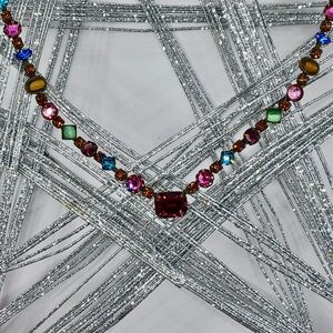 Colorful Sorrelli tennis necklace